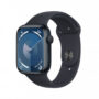 Apple Watch Series 9 GPS 45mm Cassa in alluminio mezzanotte - Cinturino sport  mezzanotte - S/M