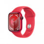 Apple Watch Series 9 GPS + Cellular 41mm Cassa in alluminio rosso - Cinturino sport rosso - M/L