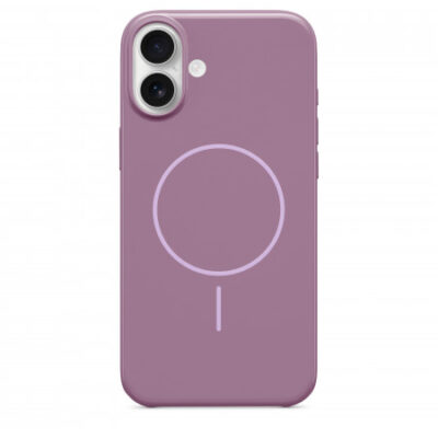 Custodia Beats con Magsafe in Silicone per iPhone 16 Plus – Viola Malva