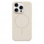 Custodia Beats con Magsafe in Silicone per iPhone 16 Pro - Bianco Palladio