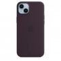 Custodia con Magsafe in Silicone per iPhone 14 Plus - Viola sambuco