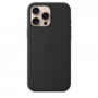 Custodia con Magsafe in Silicone per iPhone 16 Pro Max - Nero
