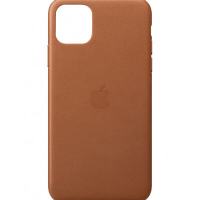 iPhone 11 Pro Max Leather Case – Saddle Brown