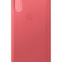 iPhone XS Leather Folio - Peony Pink (Rosa)