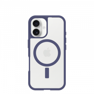 OtterBox React MagSafe Apple iPhone 16 Space Cadet – clear/purple
