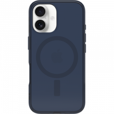 OtterBox Symmetry Clear MagSafe Apple iPhone 16 Blue Bear – blue