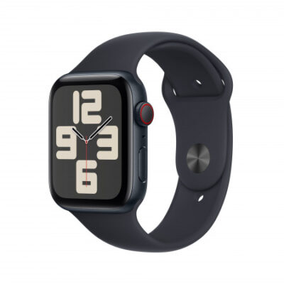2023 – Apple Watch SE GPS + Cellular 44mm Cassa in alluminio mezzanotte – Cinturino sport mezzanotte – M/L