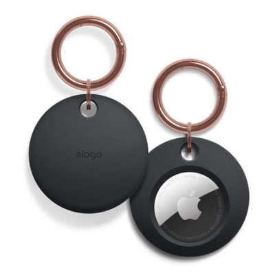 AirTag Basic KeyChain – Black