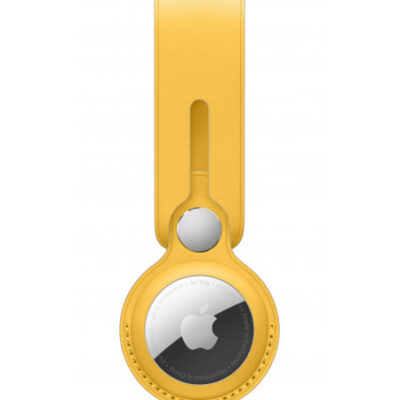 AirTag in pelle Loop – Meyer Lemon