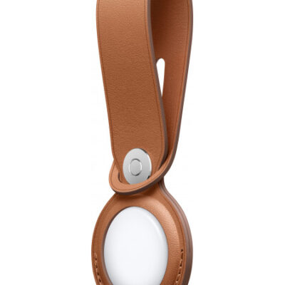 AirTag Leather Loop – Marrone sella