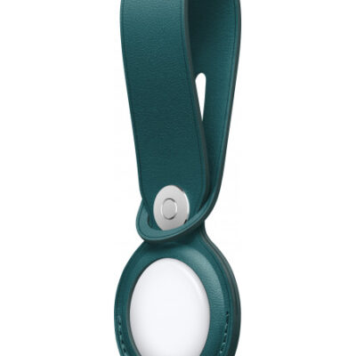 AirTag Loop in Pelle – Verde Foresta