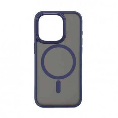 Berry Custodia protettiva con magnete per iPhone 16 Pro Max – Blue – C&C