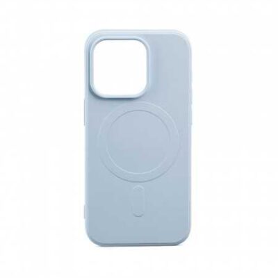 C&C – Alma Custodia con magnete per iPhone 15 Pro – light Blue