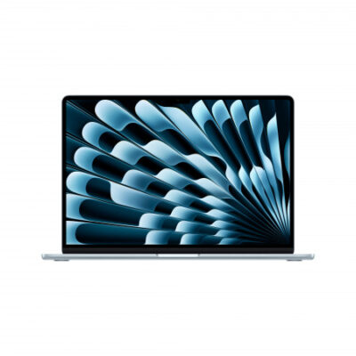 MacBook Air 15″ – Celeste – Chip Apple M4 con CPU 10-core, GPU 10-core e NE 16-core –  RAM 16GB – HD SSD 1TB – Alimentatore USB-C da 70W – Magic Keyboard retroilluminata con Touch ID – Italiano