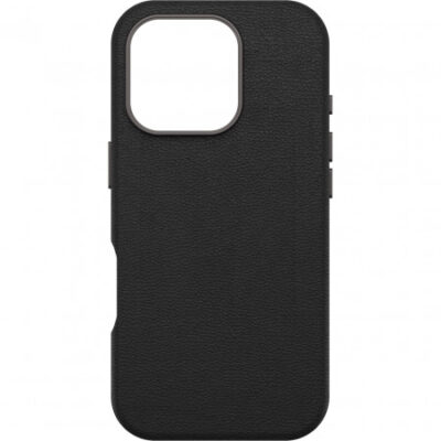 SYMMETRY CACTUS LEATHER APPLE IPHONE 16 PRO NOIR ASH – BLACK