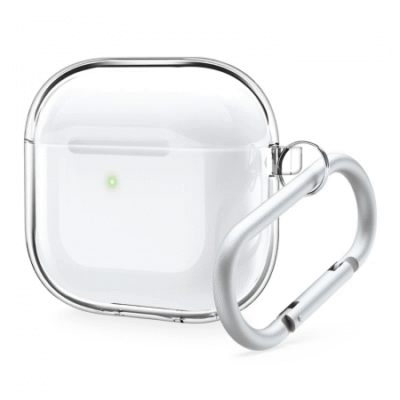 Airpod 4 – Protective TPU Shell Case – Clear – Hang Version