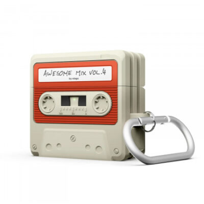 Airpods 4 – Retro Cassette TAPE HANG CASE
