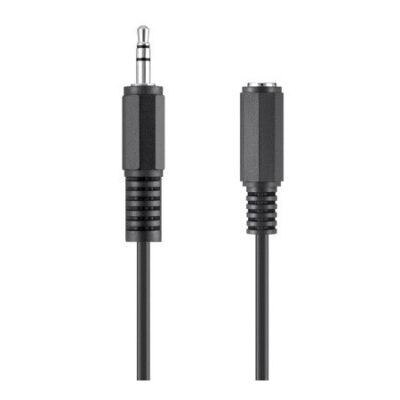 CAVO AUDIO 3.5MM M/F 3.5M NERO
