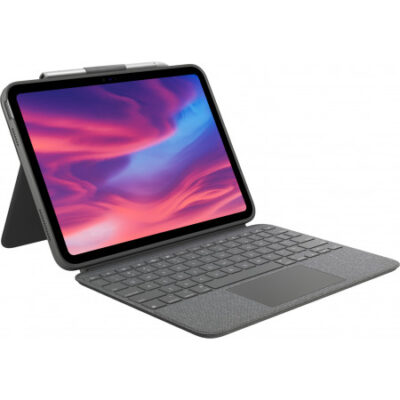 Logitech Combo Touch di Logitech con tastiera e trackpad per iPad (10ª generazione) – TEDESCO