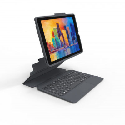 ZAGG – Custodia con tastiera Pro Keys con Trackpad per iPad 10.2 – Italiano